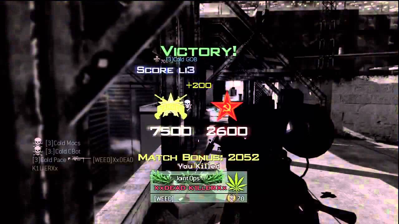 MW2_ Creative 'Parkour' Tac Knife Flip TDM Highrise (GWK).mp4 YouTube