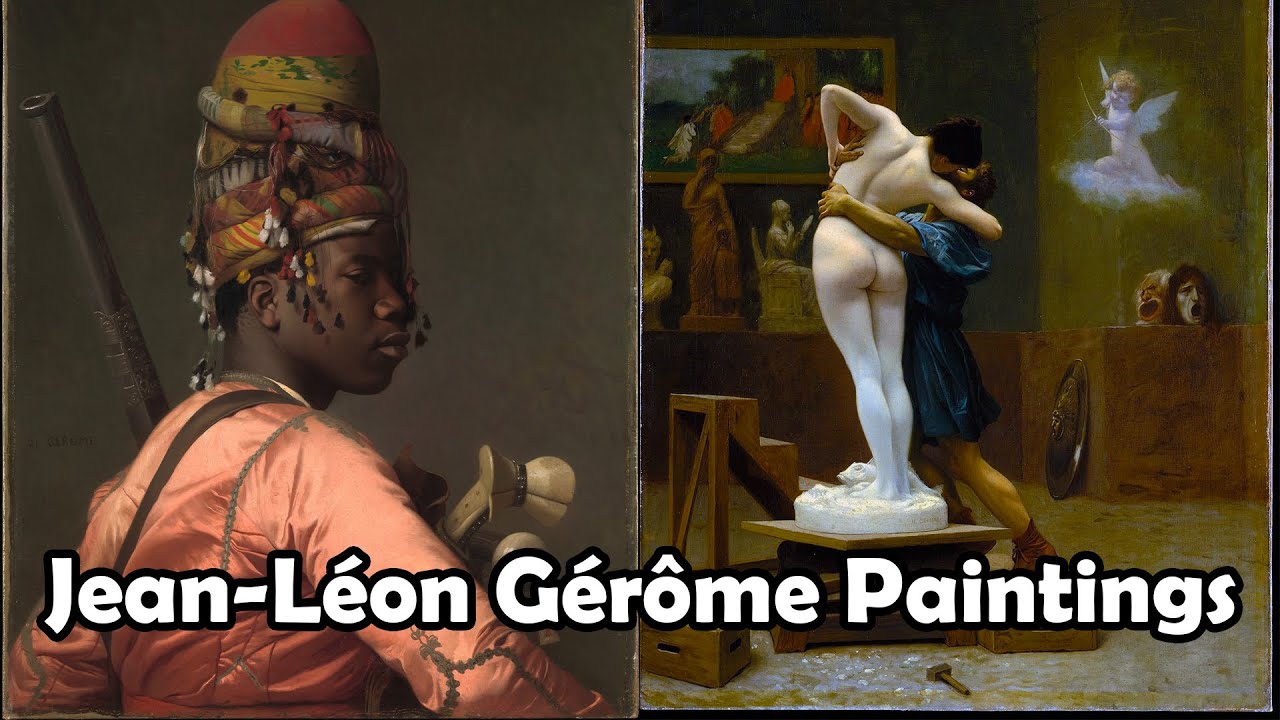 Jean-Léon Gérôme Famous Paintings | Jean-Leon Gerome