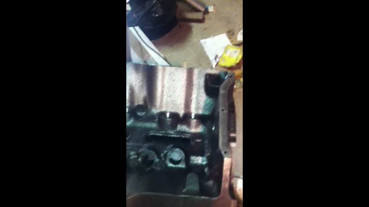 Lifter bore grooving by hand. YouTube