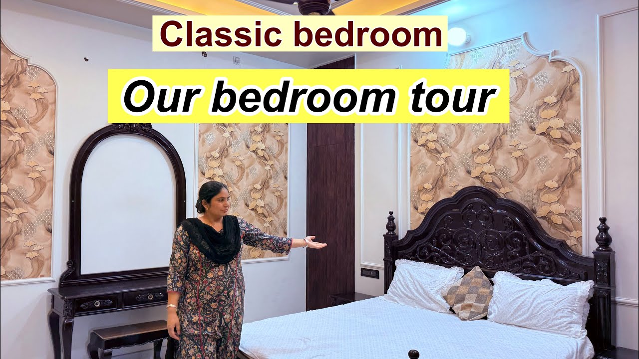 ਸਾਡਾ ਕਮਰਾ ਤਿਆਰ ਹੋ ਗਿਆ, ਕਿੰਨਾ ਖ਼ਰਚਾ ਆਇਆ?? Classic bedroom ,Carving furniture Pind Punjab de 