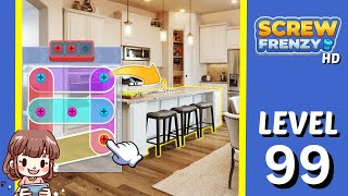 Screw Frenzy Level 99 Solution Walkthrough