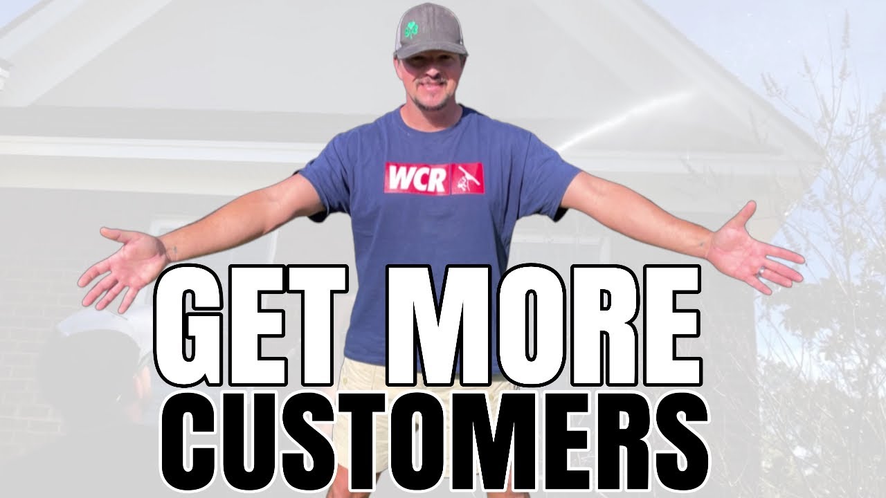How To Get More Customers for Your Pressure Washing Business