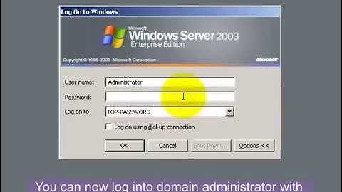 How to Bypass Windows Server 2012/2008/2003 Local & Domain Administrator Password
