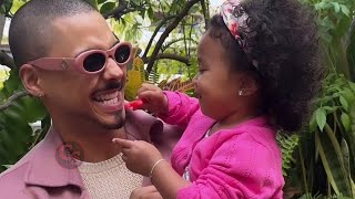 Diddy's Daughter Baby LOVE Goofing Around With Her Big Brother Quincy Brown