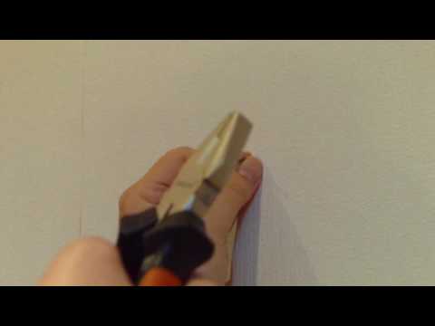 Wie Schlage Ich Einen Nagel In Die Wand Ohne Mir Auf Die Finger Zu Hauen Youtube
