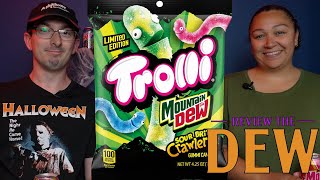 Trolli Mountain Dew Gummy Worms - Review the Dew