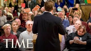GOP Politicians Face Anger And Protests Over President Trump At Town Halls | TIME