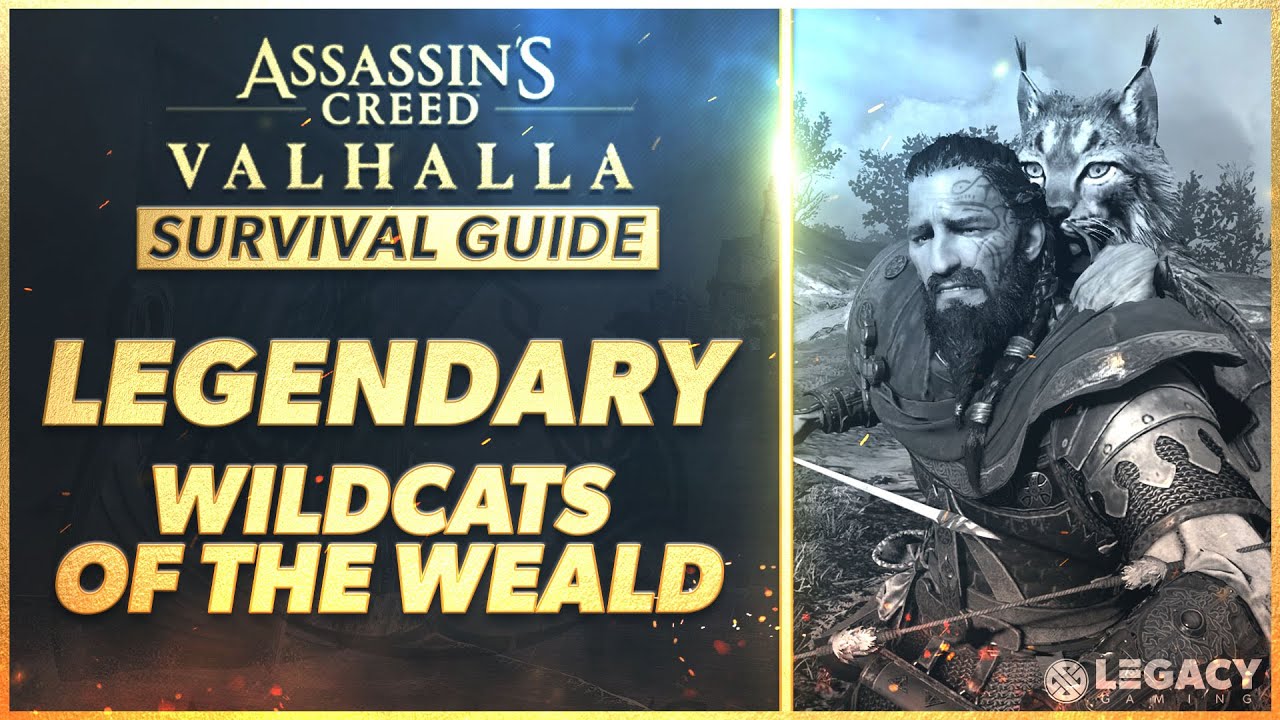 Wildcats of the Weald - Legendary Animal | Assassin's Creed Valhalla Survival Guide