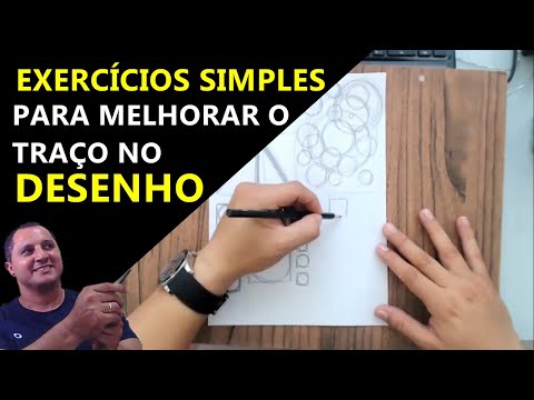 AULA DE DESENHO PARA INICIANTES | EXERCICIOS PARA MELHORAR O TRAÇO NO DESENHO