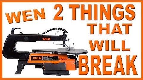 How to Fix the Wen Scroll Saw model 3920 and 3921