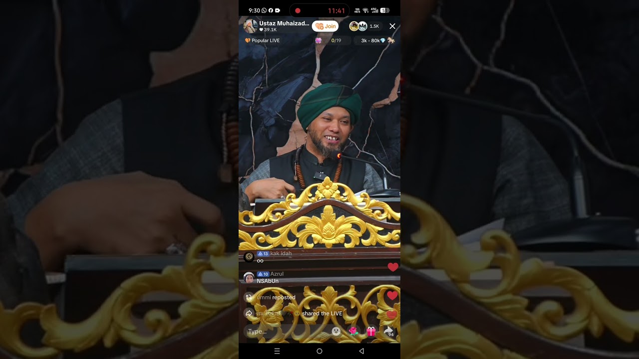 LIVE USTAZ MUHAIZAD AL-YAMANI (15/2/2026) AHAD