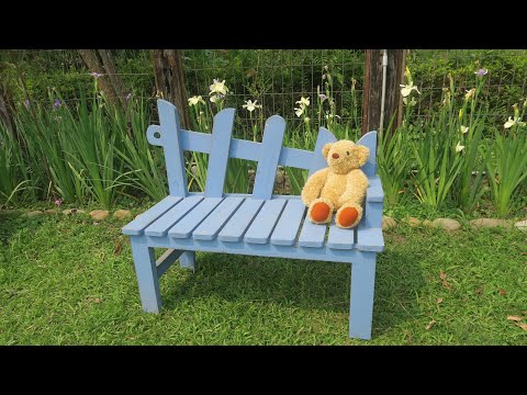 【農場DIY】將廢木料變成鄉村風的庭園座椅