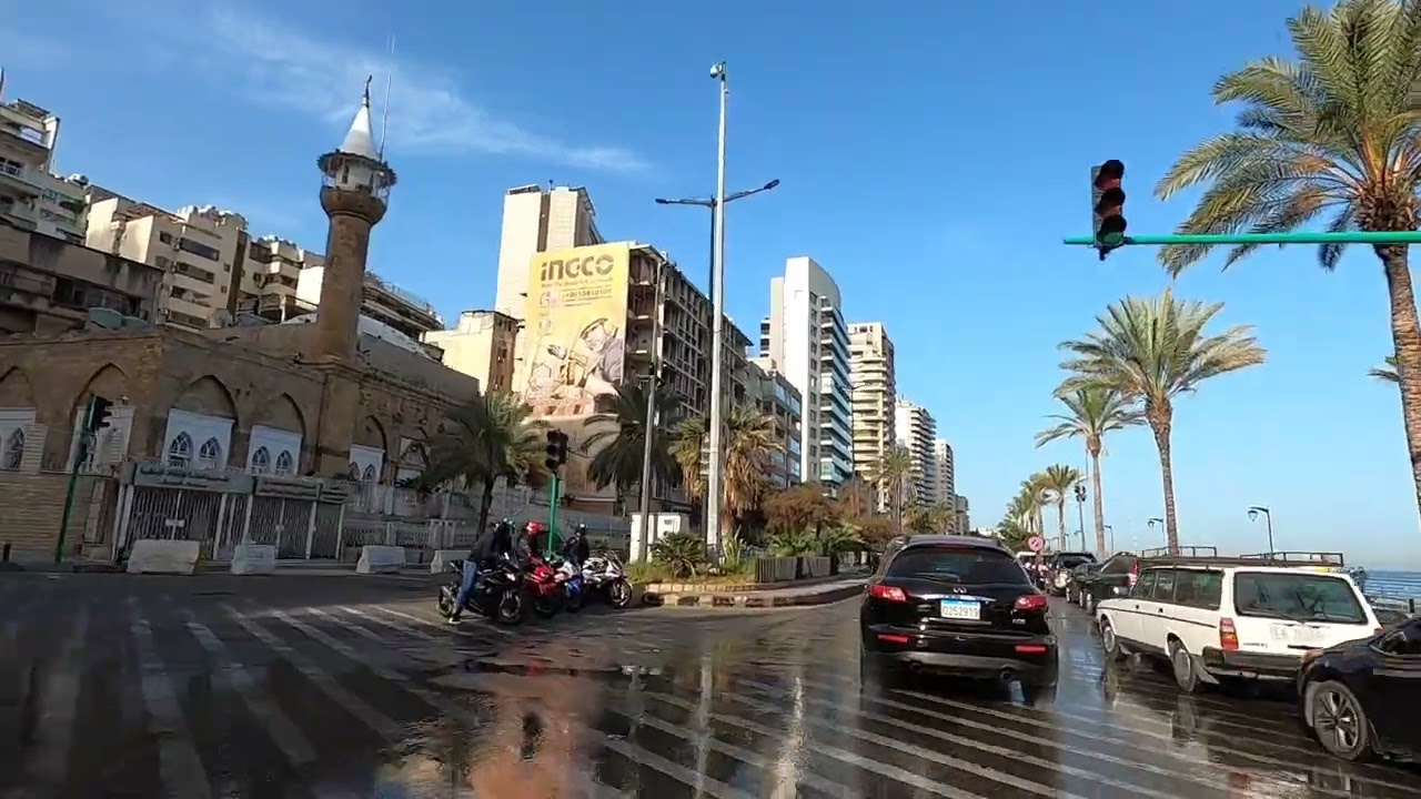 Liban Beyrouth Front de mer, Gopro / Lebanon Beirut Waterfront, Gopro