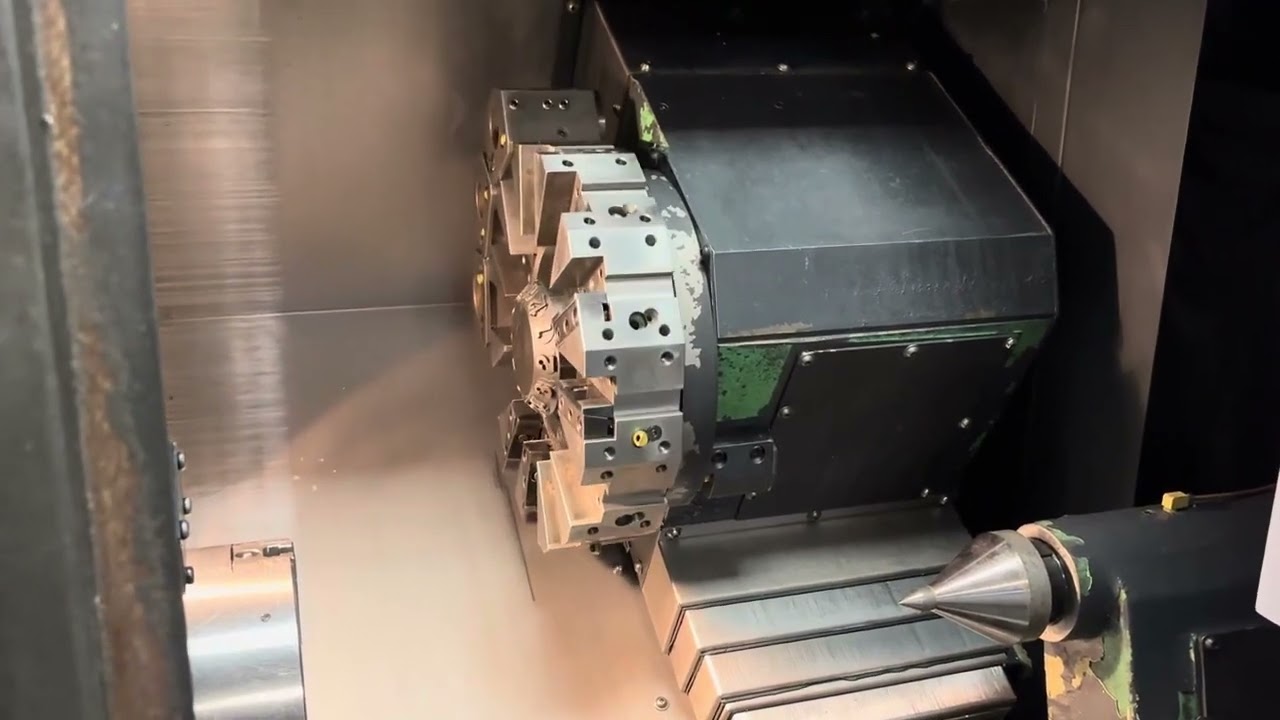 2011 Doosan Lynx 220LC CNC Turning Center - YouTube