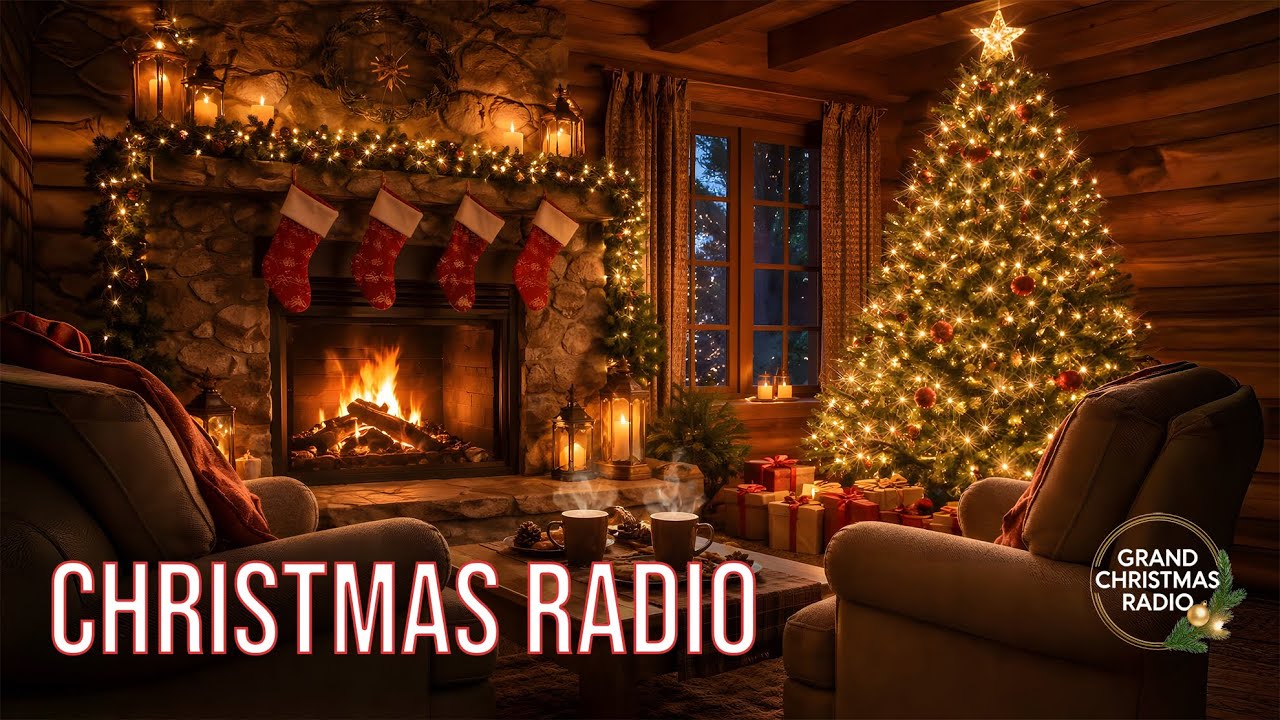 Christmas Radio 🎄 Cozy English Christmas Carols & Holiday Music | 60 Min