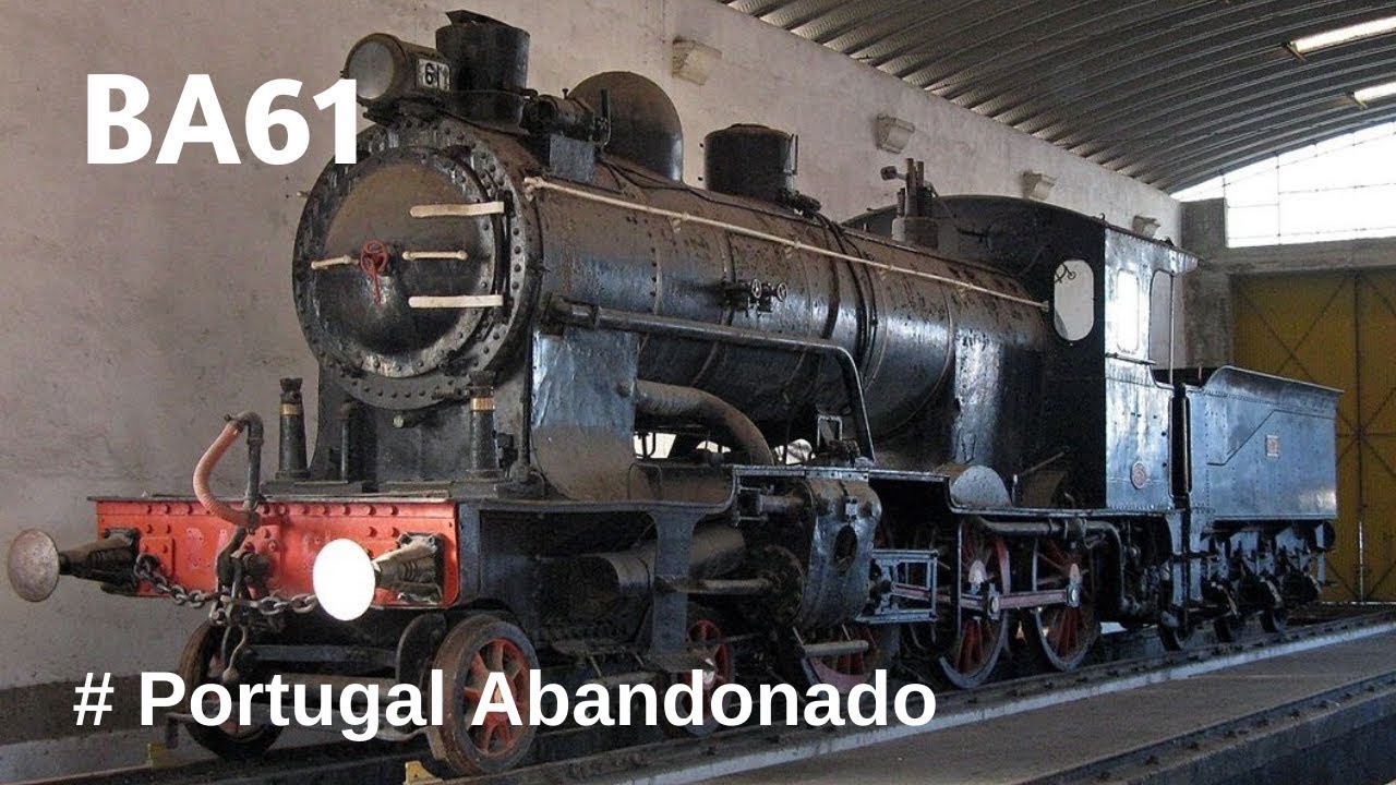 Locomotiva BA61 # Portugal Abandonado