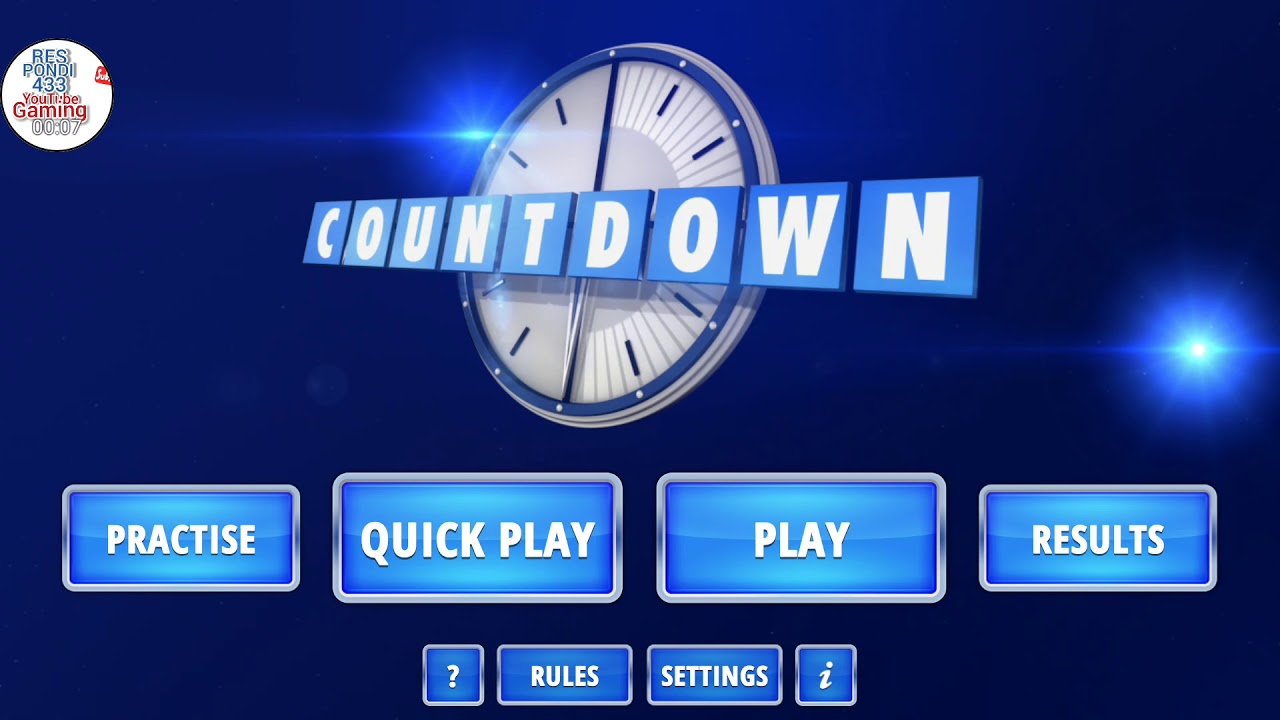 The Countdown App Theme Tune YouTube
