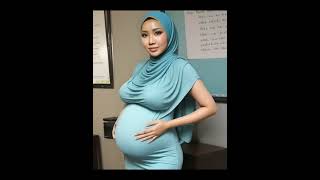 Bumil Jilbab Buatan