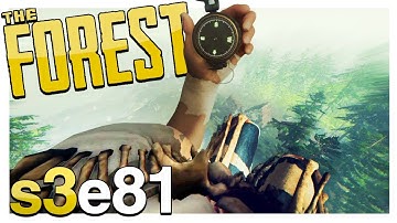 ACROSS MAP ZIPLINE (NO MODS) | The Forest Gameplay S3E81 (Alpha v0.65)