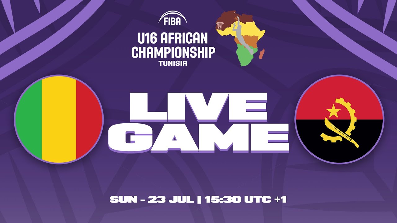 3RD PLACE GAME: Mali v Angola | Full Basketball Game