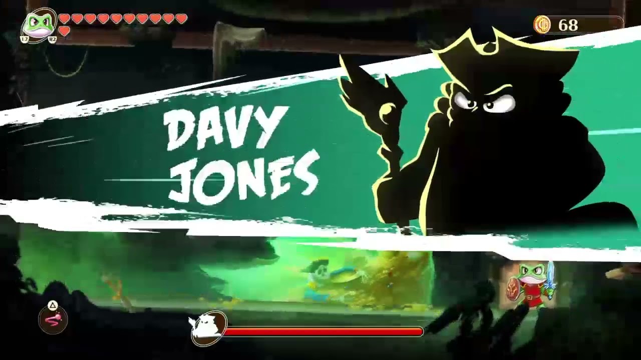 Monster Boy and the Cursed Kingdom - Davy Jones Boss Fight
