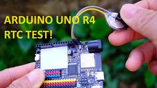 Arduino Uno R4 RTC - accuracy check!