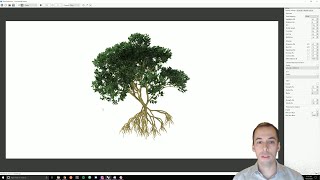 Photorealistic tree with Thea for Rhino