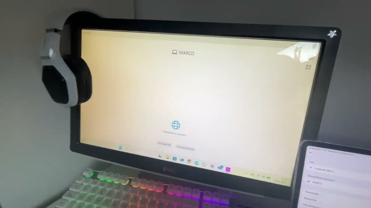 Compartir pantalla del iPad al Windows