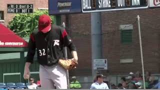 Webb Ks his first AA batter