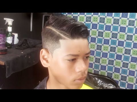 corte de cabelo pro lado masculino