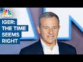 Disney's former CEO Bob Iger: I want to spend more time on creative