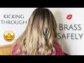*HOW TO* LIFT THROUGH BRASSY HAIR SAFELY