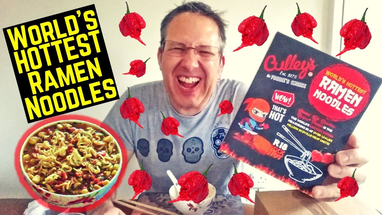 WORLD’S HOTTEST RAMEN NOODLES from CULLEY’S made with Smokin’ Ed