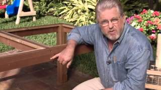Learn how to build an outdoor table and planter boxes from home improvement expert, Ron Hazelton. This outdoor furniture is made 