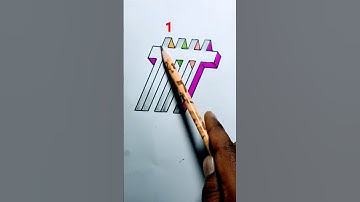 How is this possible 😱 #drawing #3d #3dart #viral #shortsfeed #shorts #trending #challenge #iq