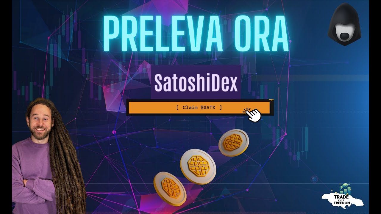 Come prelevare/vendere SatoshiDex $SATX, listing su gate.io. [TUTORIAL ITALIANO] satoshidex news