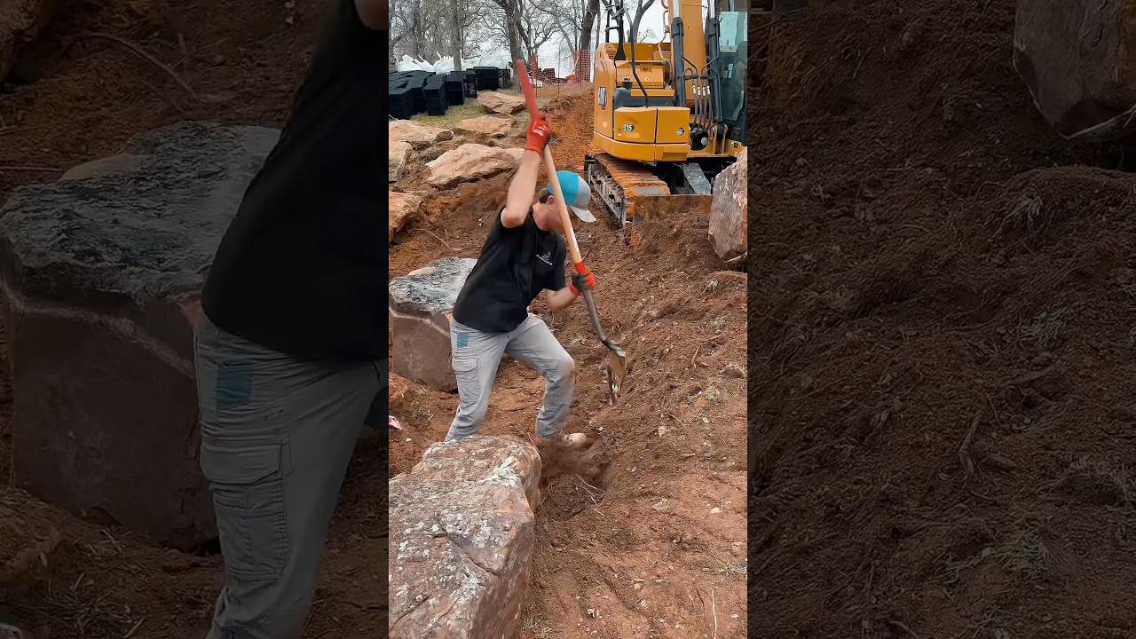 Hard work pays off 😎 #landscape #diy