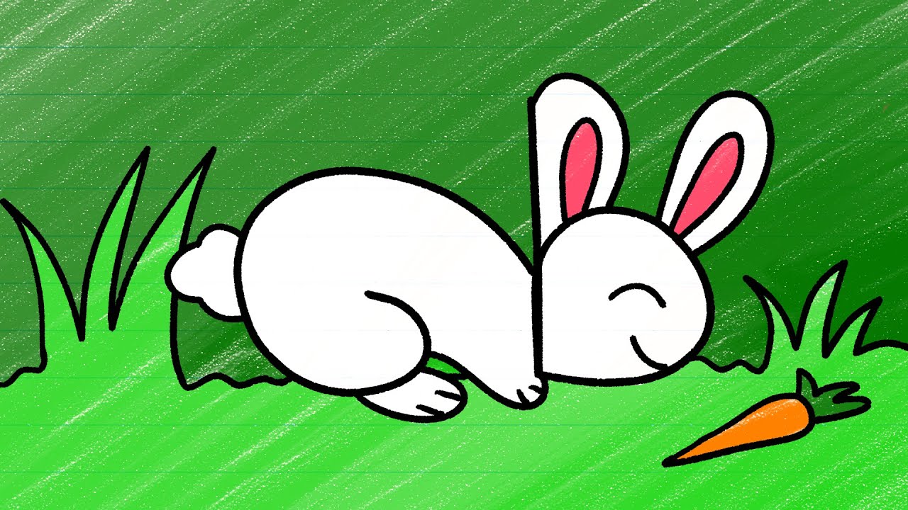 Fun with letters | A Bunny with letter b