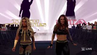 WWE 2k24 Trish Stratus & Lita (Team Bestie) entrance