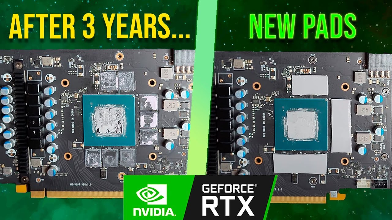 I Opened My RTX 3060 Ti After 3 Years – Thermal Pads & Paste Replacement!