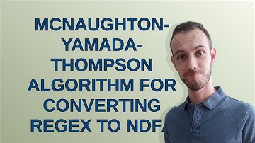 Codereview: McNaughton-Yamada-Thompson algorithm for converting regex to NDFA