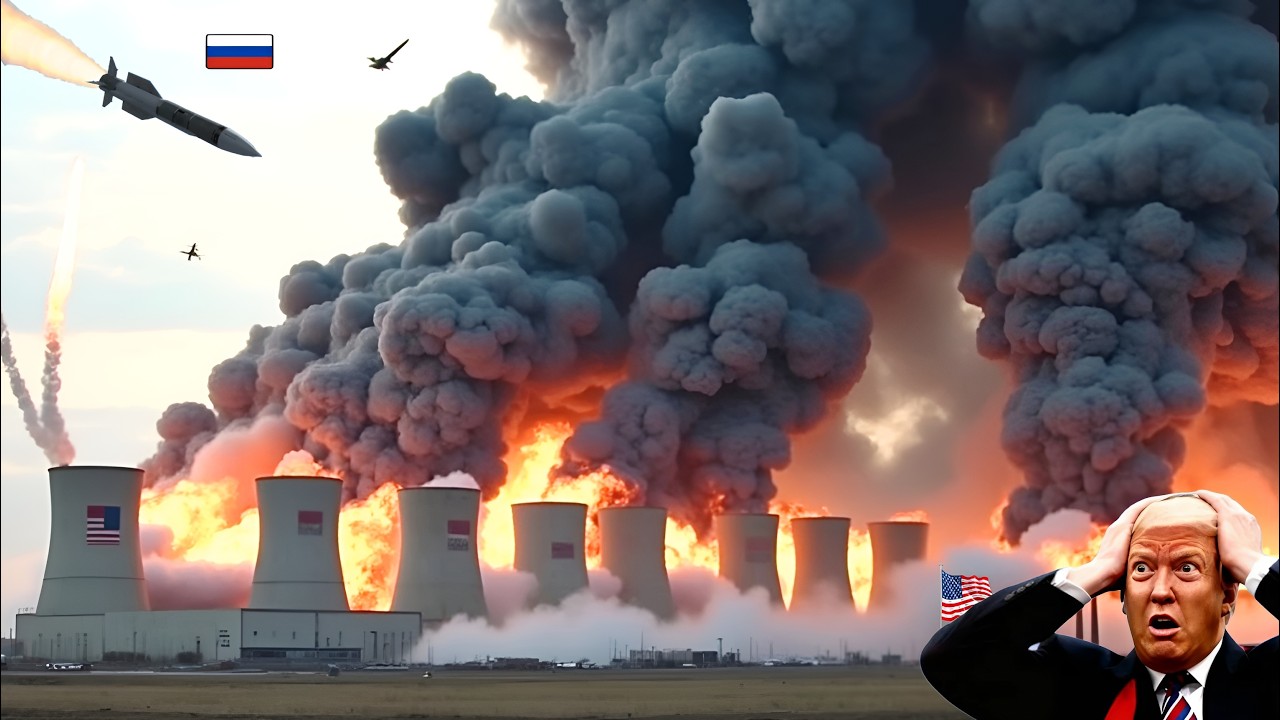 5 minutes ago! A nuclear production facility in a US city was destroyed, look what happened!