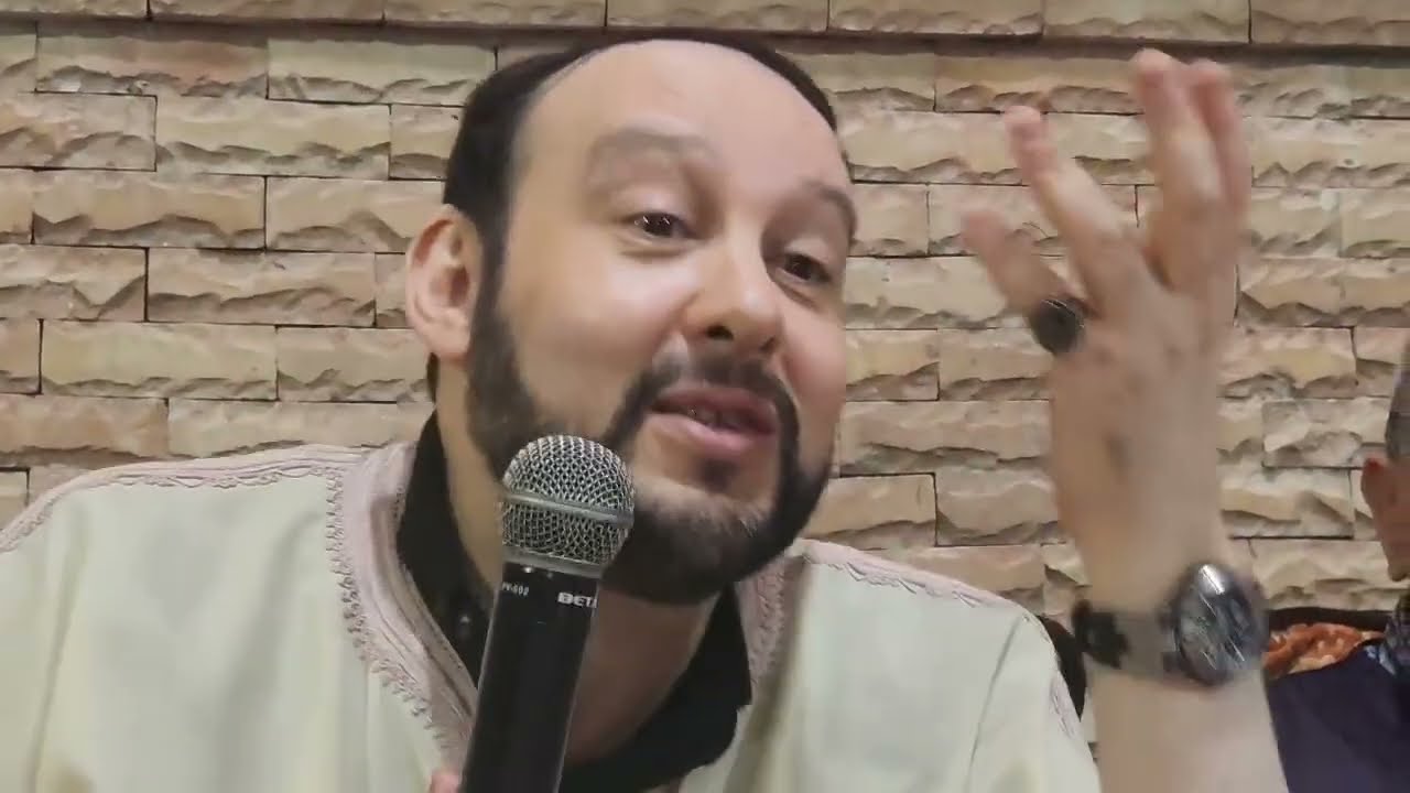 كلمة الشيخ سيدي منير في ليلة وفاة والده الشيخ سيدي جمال - الزاوية القادرية البودشيشية 