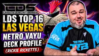 Yu-Gi-Oh LDS Top 16 Las Vegas Netro Vayu Deck Profile (Rickie Ricketts)