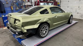 2006 Mustang Quarter Panel Replacement Part 1