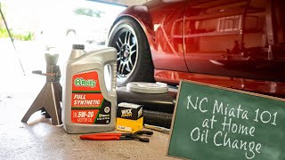 NC Miata 101 | Oil Change How To