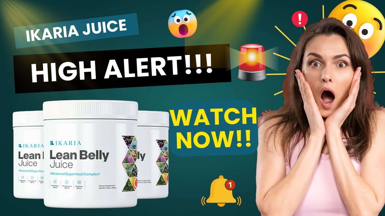 "🚨 BEWARE: Ikaria Lean Belly Juice Exposed!(2024) Don’t Buy Until You