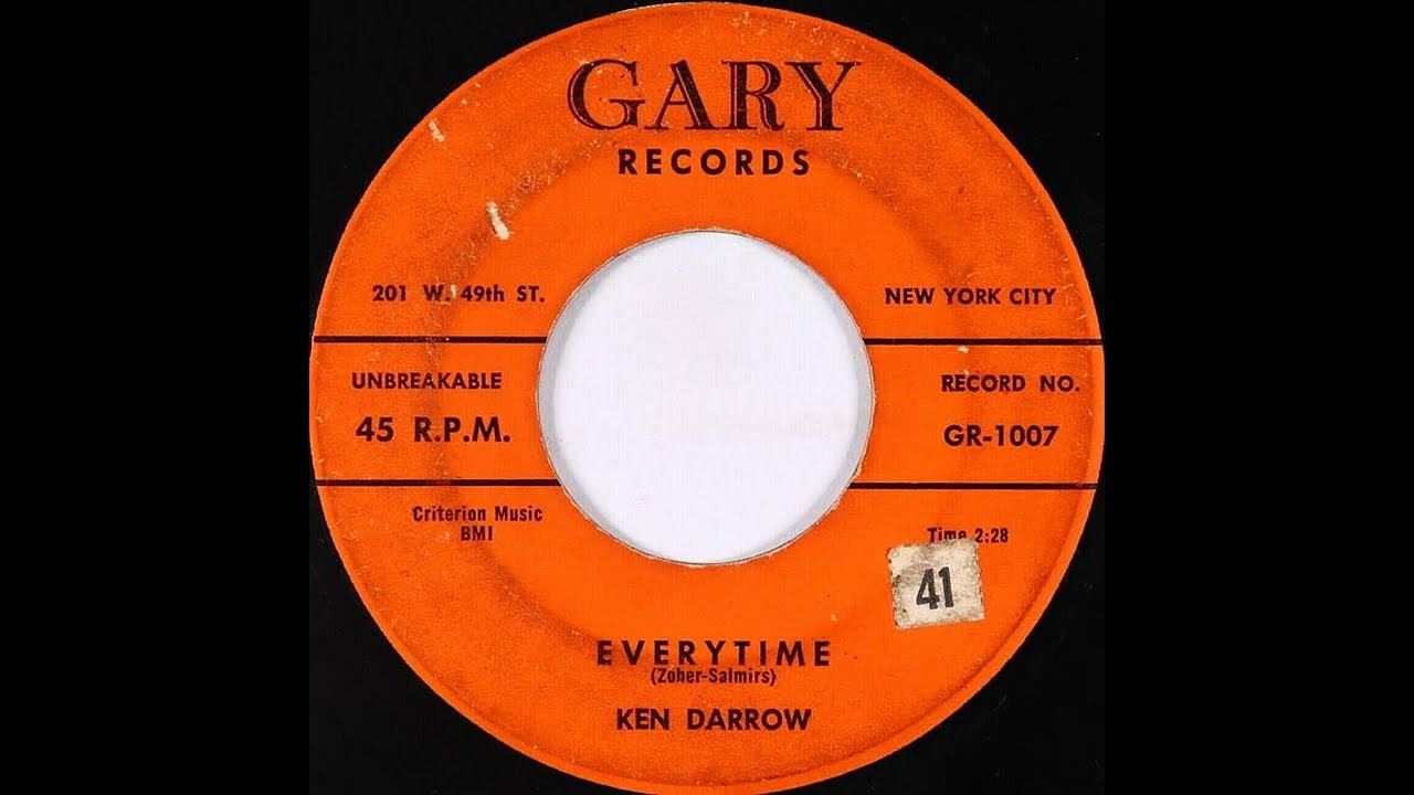 Смотреть «Ken Darrow - Everytime - 1958» на YouTube Смотреть «Ken Darrow - Everytime - 1958» на YouTube
