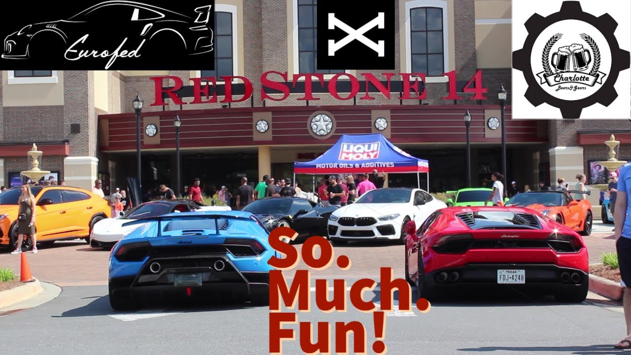 Beers and Gears Charlotte Too many exotics to count! YouTube