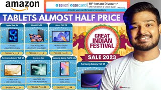 Best Tablets Deals in Amazon Great Indian Festival Sale 2023 | Almost Half Price 